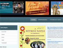 Tablet Screenshot of nyirhir.com